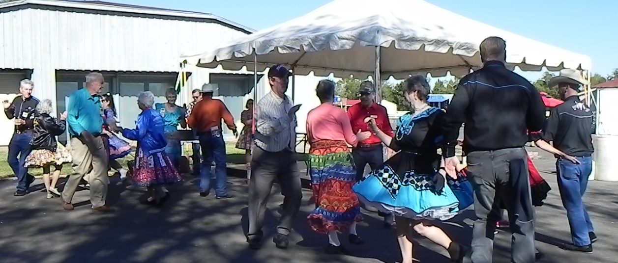 Texian days dancing at George Ranch